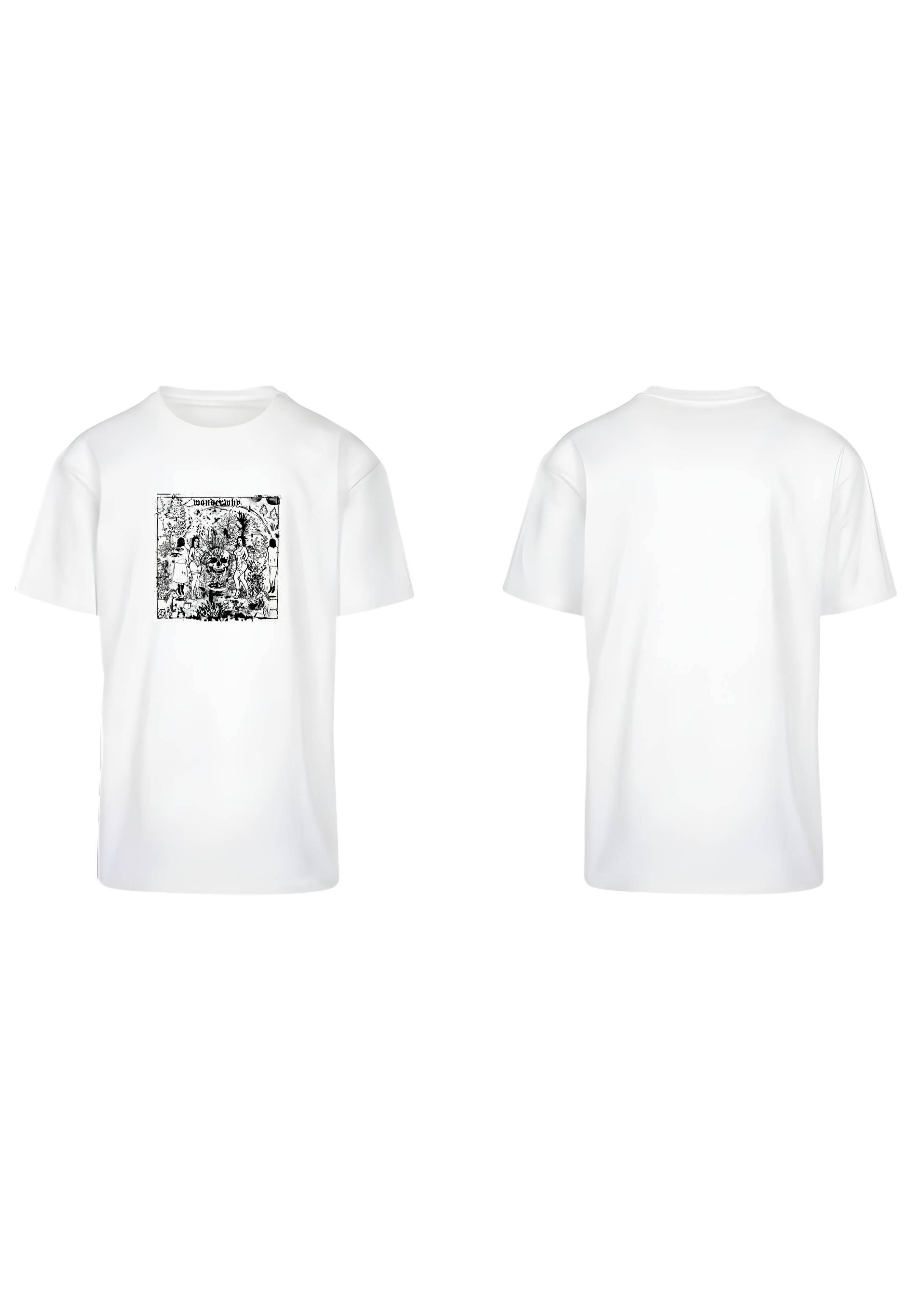 SHIRT WEARABLE ART Magic garden