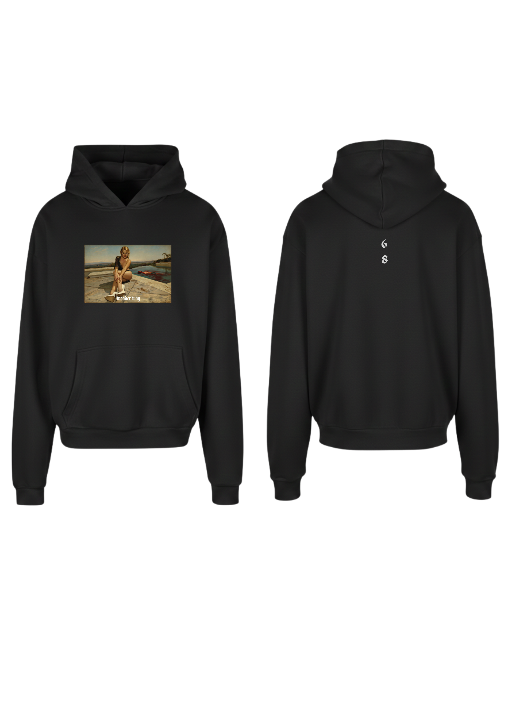 OVERSIZED HOODY WEARABLE ART Reasonable